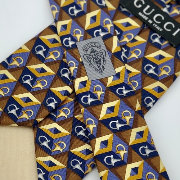 Gucci Geometric Silk Tie - Picture 3 of 3